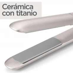 Plancha de Pelo Babyliss ST516E Titanio Temperatura Ajustable ST516E