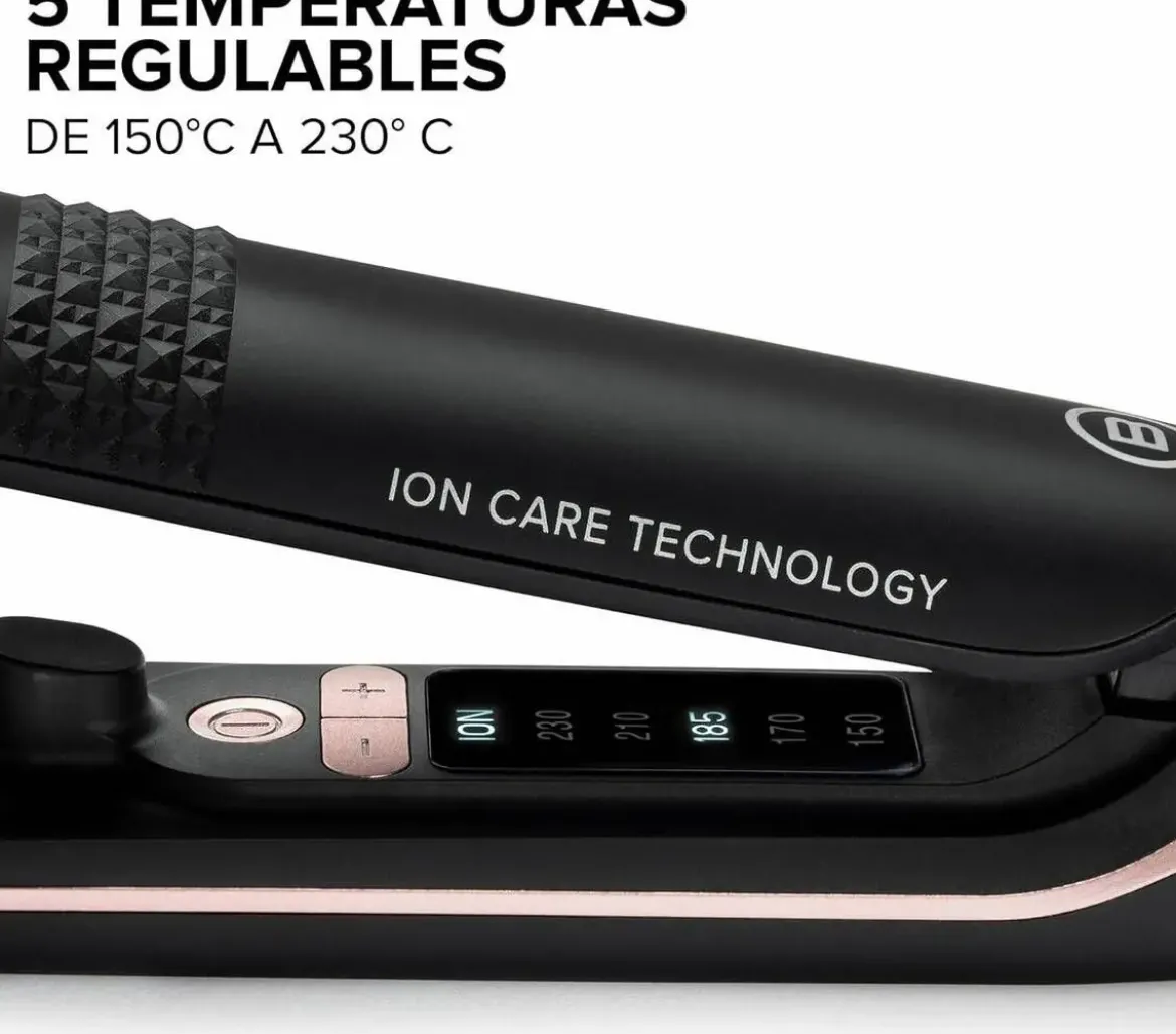Plancha de Pelo Bellissima Creativity XL Ion 230º Placas Basculantes 11878