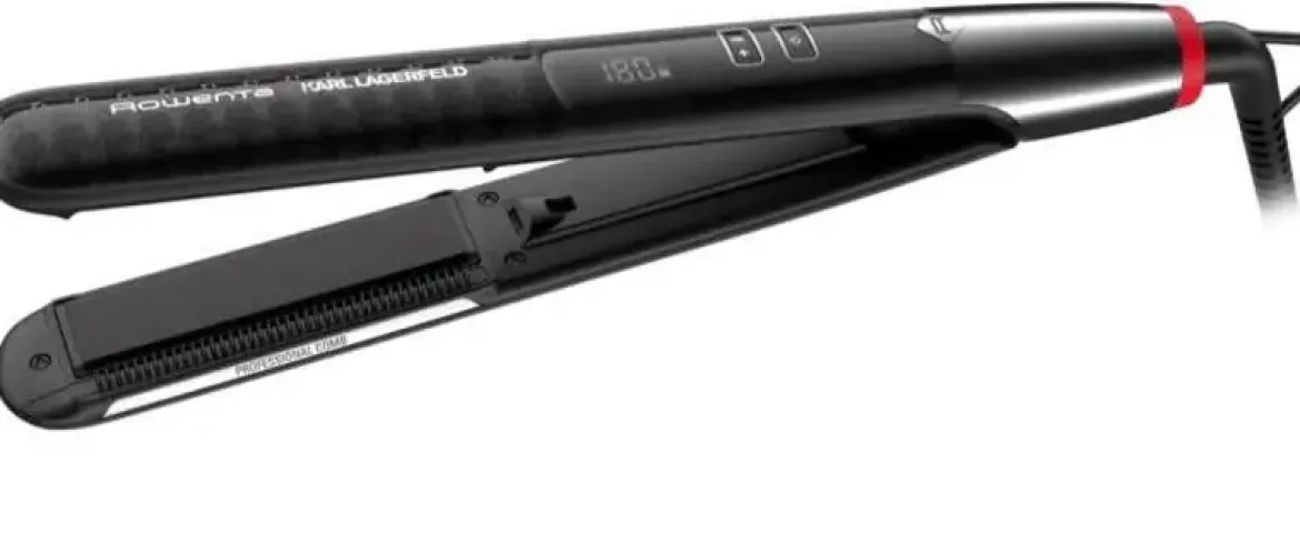 Plancha de Pelo Rowenta Liss & Curl Keratin & Shine SF466LF0