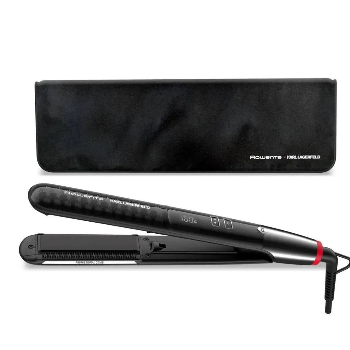 Plancha de Pelo Rowenta Liss & Curl Keratin & Shine SF466LF0