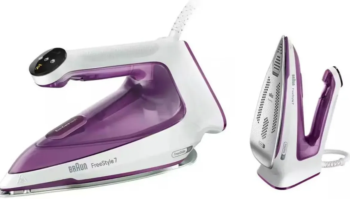 Plancha de Vapor Braun-H 2000W FreeGlide 3D EloxalPlus FI7215VI