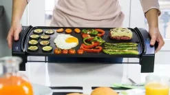 Plancha Eléctrica Grill Antiadherente BLACK WATER 2500 03046 CECOTEC