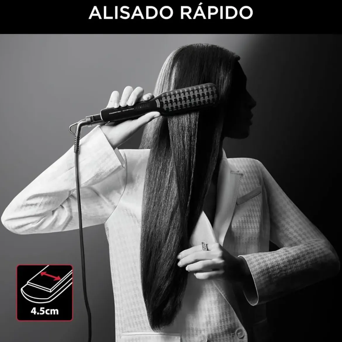 Plancha ROWENTA de Pelo Extra Liss K.Lagerfeld SF411LF0