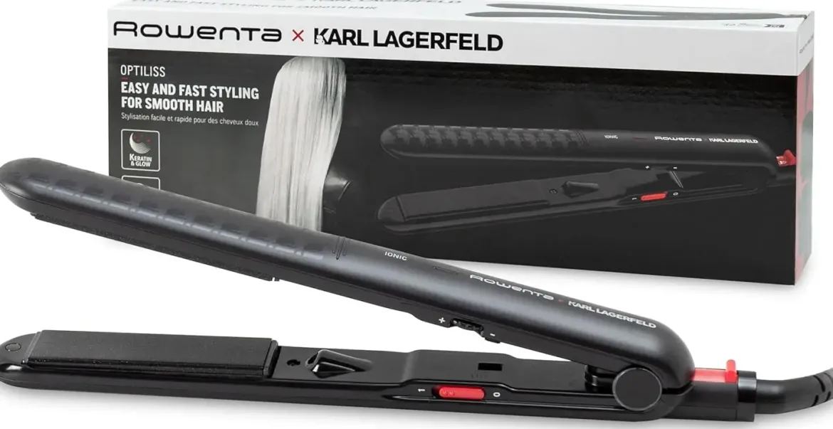 Plancha ROWENTA de Pelo Extra Liss K.Lagerfeld SF411LF0