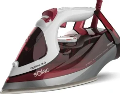 Plancha SOLAC 2800 W 180gr/min Vapor Suela Cerámica Optima Extrem PV2029