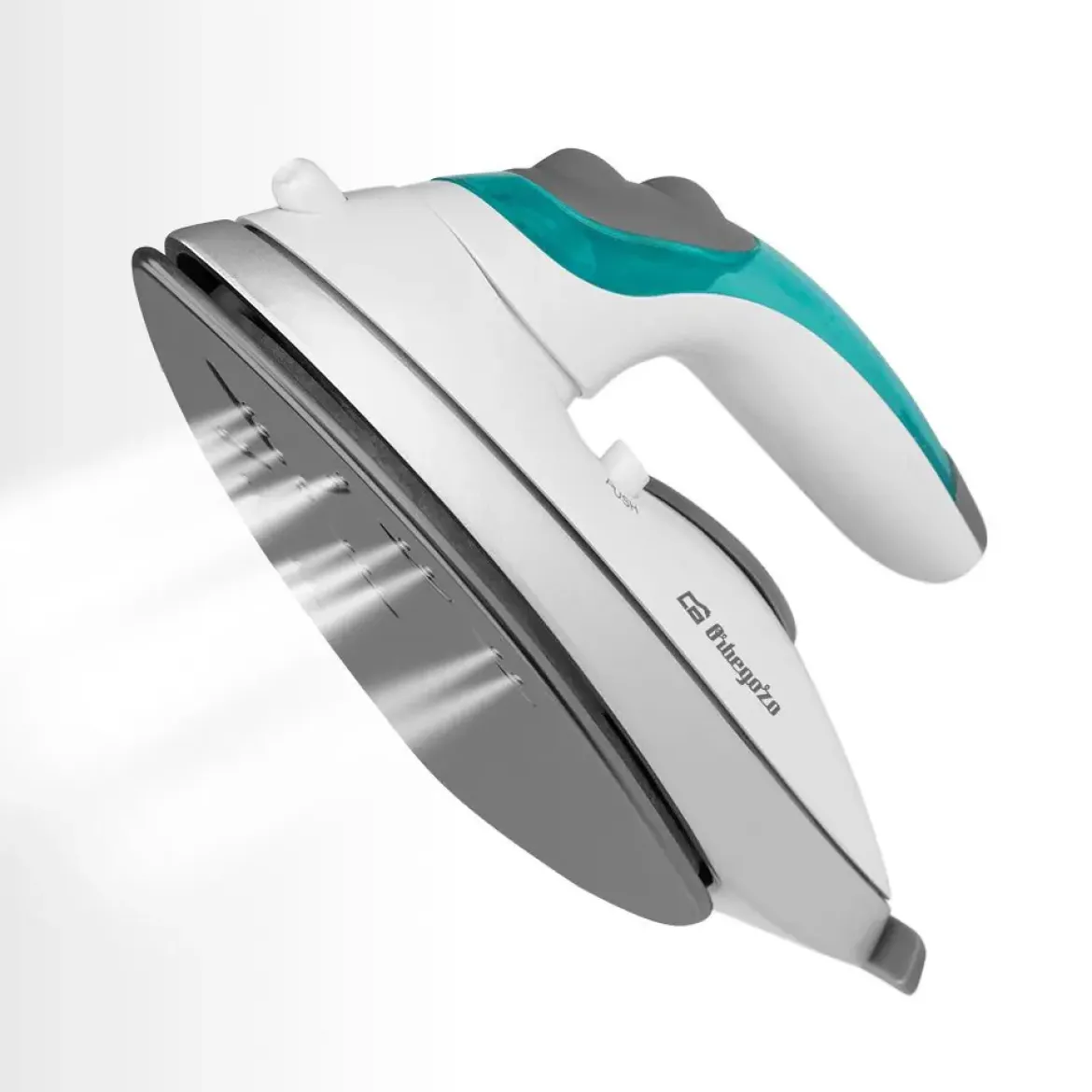 Plancha viaje Orbegozo 1100W golpe vapor SV1020