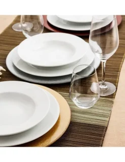 Plato de Presentación con Ala Oro Modelo Textura