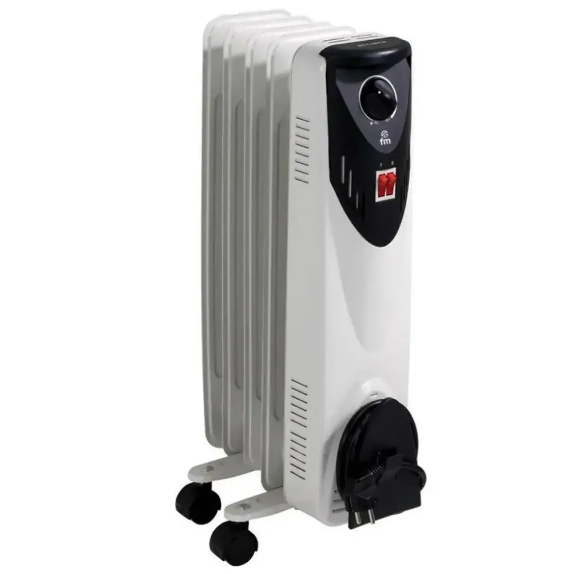 Radiador f.m. aceite 5 elementos 1000w rw10 fm