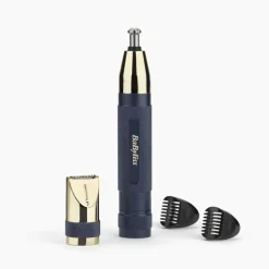 Recortadora Nariz/Orejas BaByliss Gold & Navy E112E
