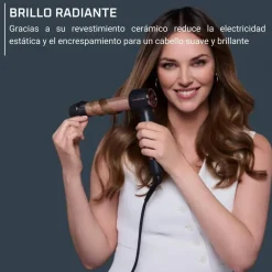 Rizador de Pelo con 3 Tamaños de Ondas Rowenta TWIST CURL CF4620