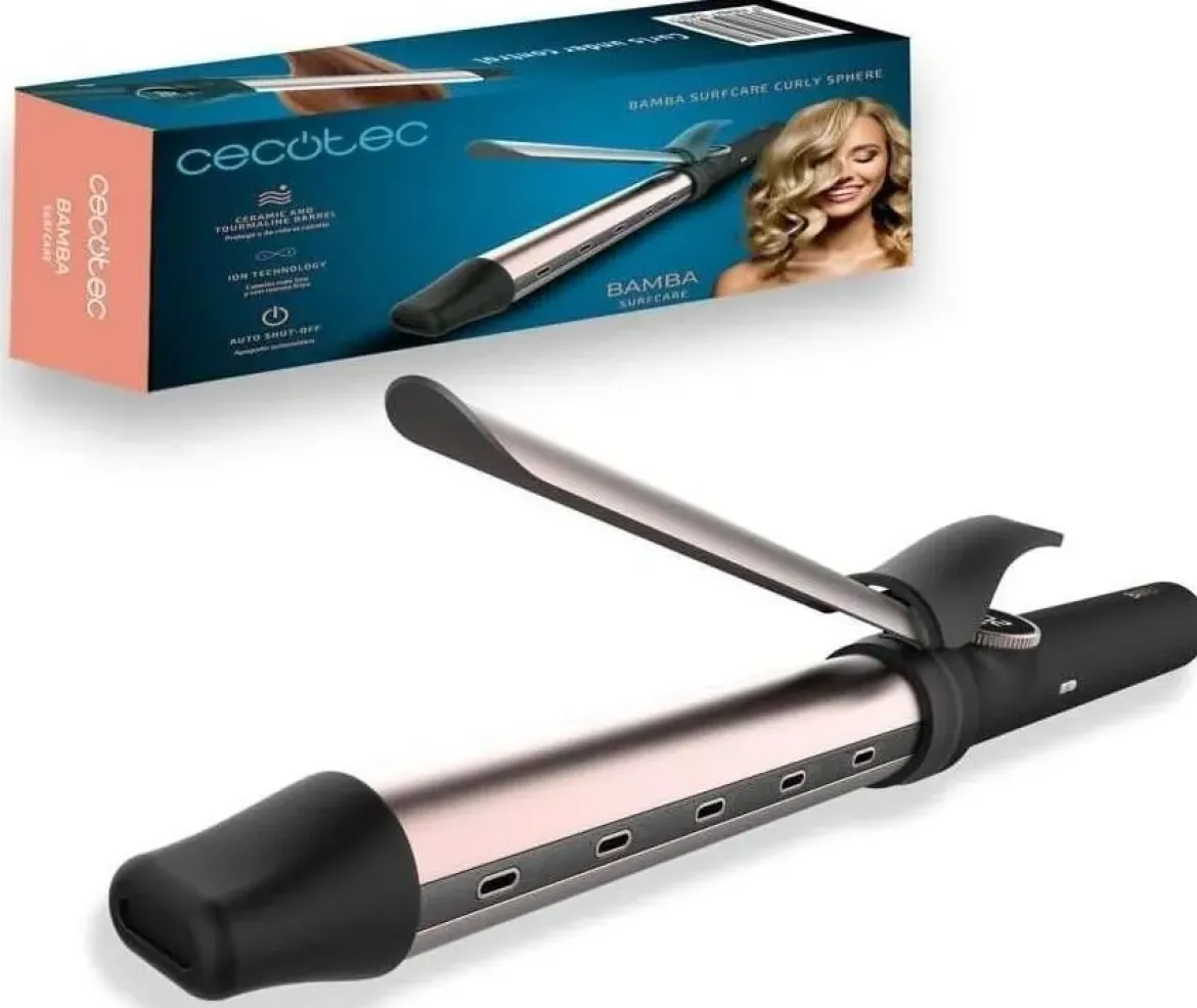 Rizador Manual de Pelo 28mm Cecotec SurfCare 03437