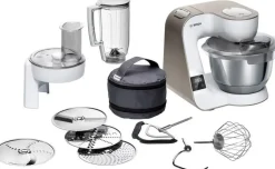Robot Cocina BOSCH MUM5 1000W, Accesorios, Champagne MUM5XW20