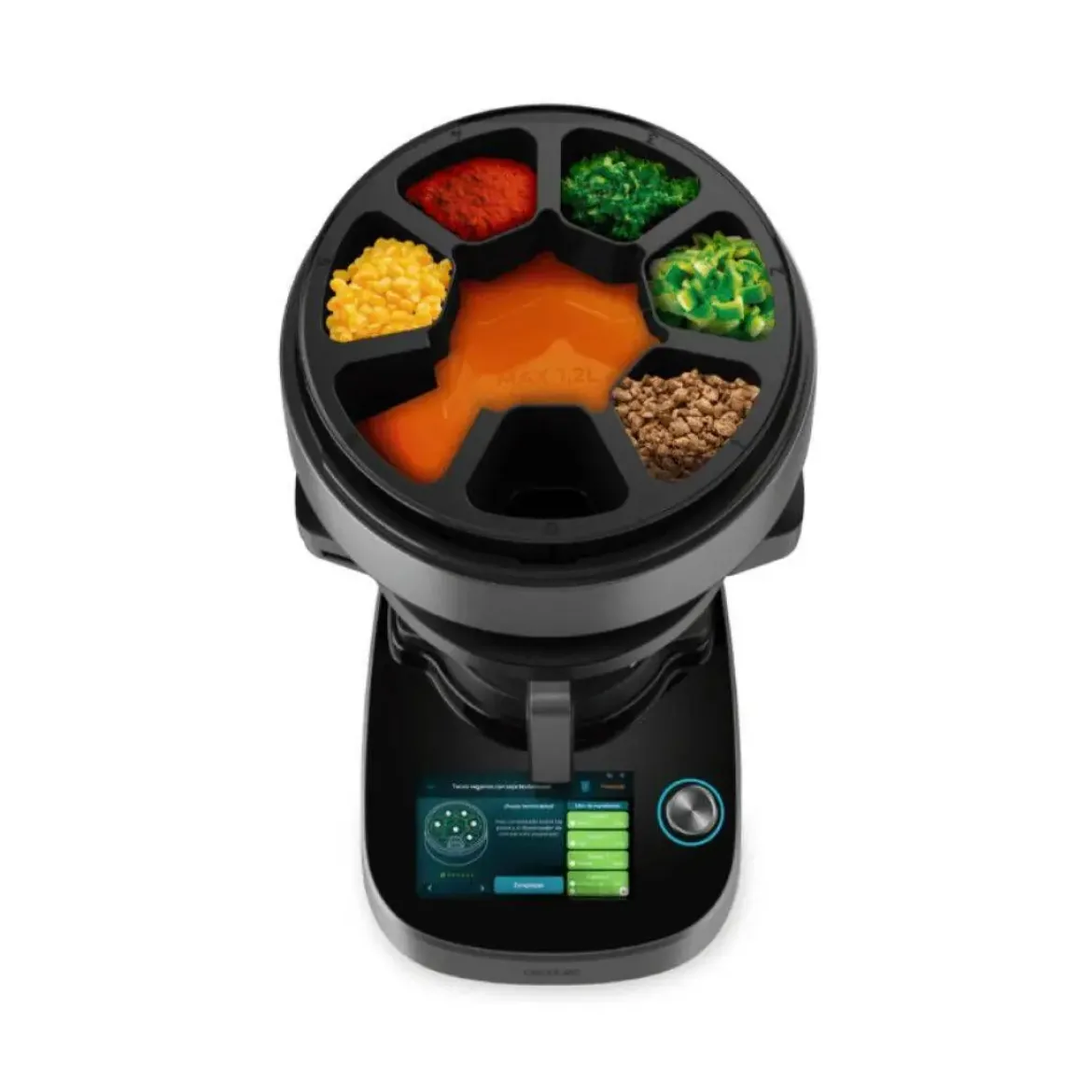 Robot de Cocina Multifunción 1700 W 45 Funciones con Cesto para Hervir Mambo CooKing Victory CECOTEC 04700