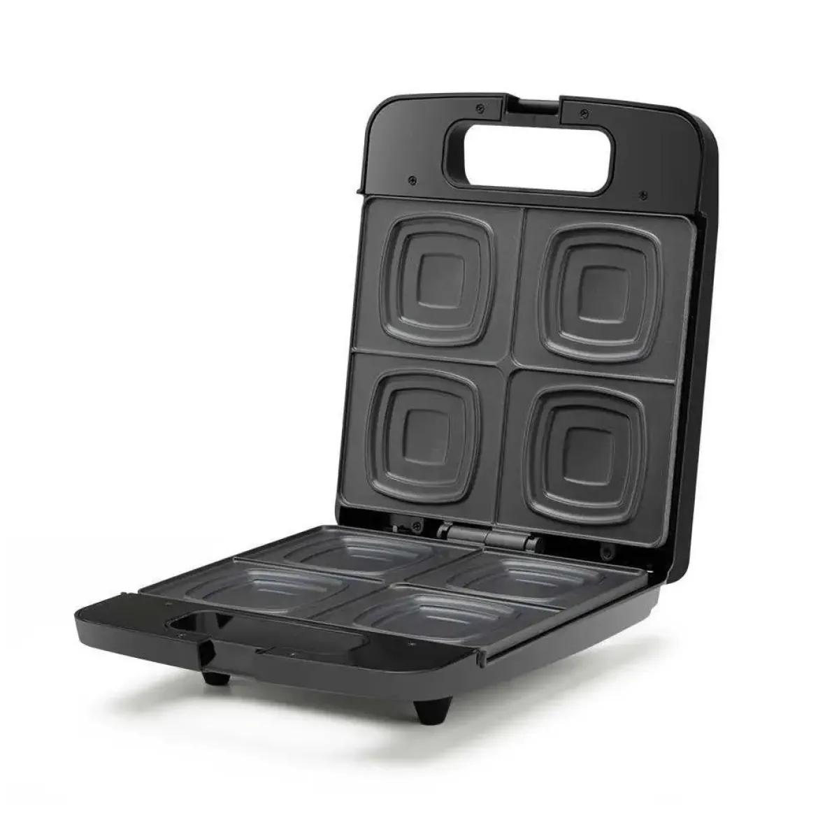 Sandwichera Eléctrica Antiadherente 1400W Acabado Inox SW7150