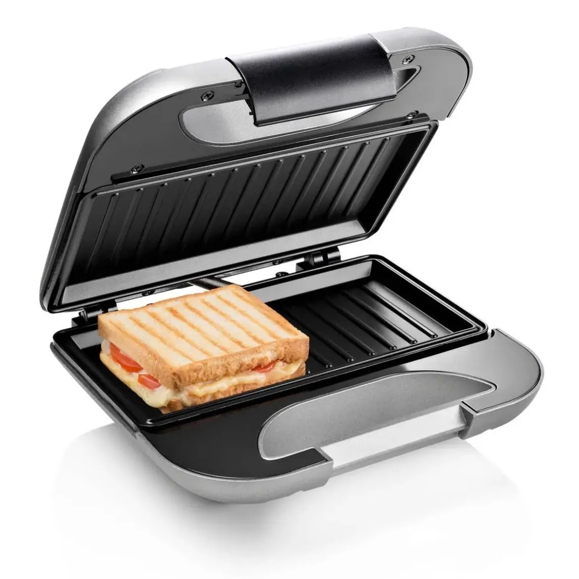 Sandwichera Grill Inox Antiadherente 750W PRINCESS DELUXE 127003