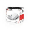 Sandwichera Grill Panini Haeger Zammy 2 Cavidades 750W Blanca SM75G004A