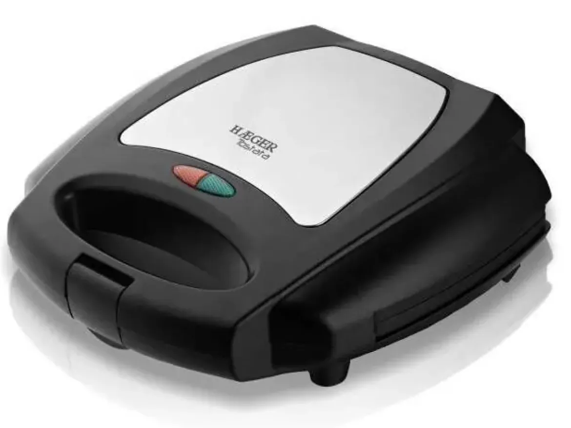 Sandwichera HAEGER Tostata Interior Gris SM75G003A