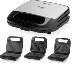Sandwichera Orbegozo Placas Intercambiables SW7560