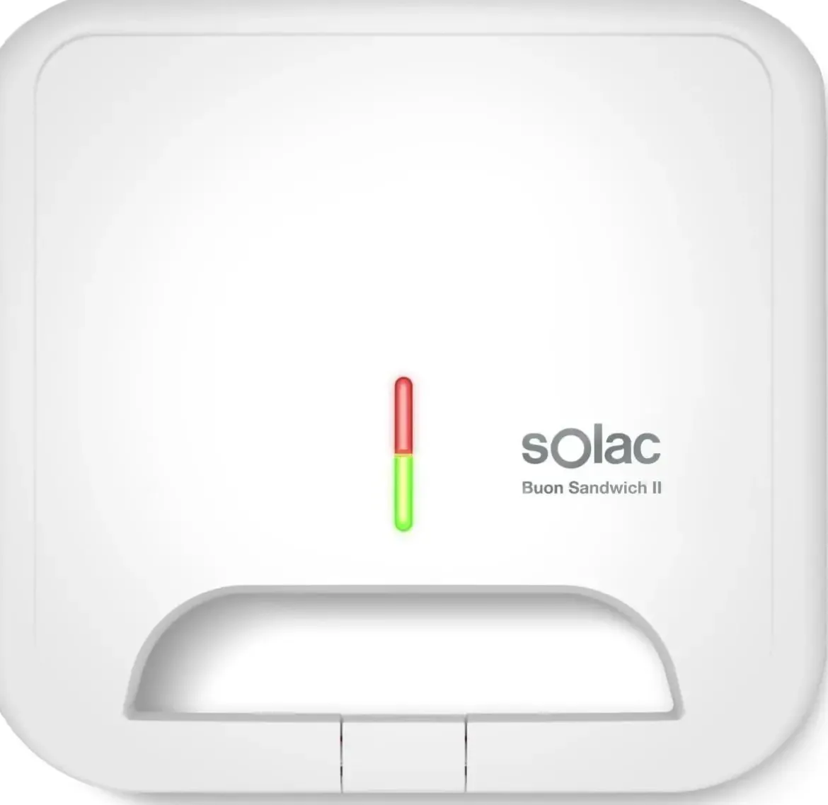 Sandwichera SOLAC 2 Cavidades Blanca SD5054