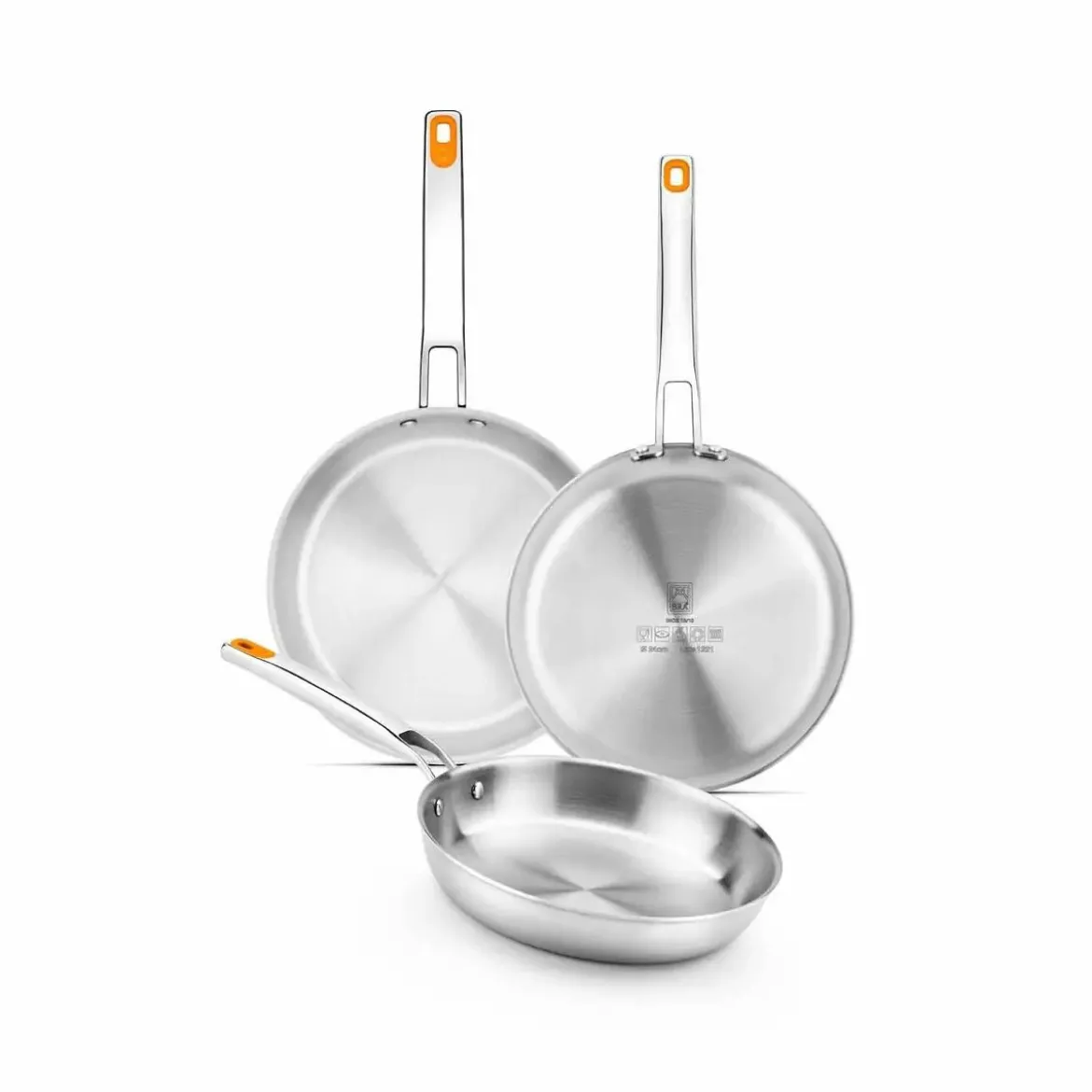 Sartén 28 cm Efficient Inox BRA A121828