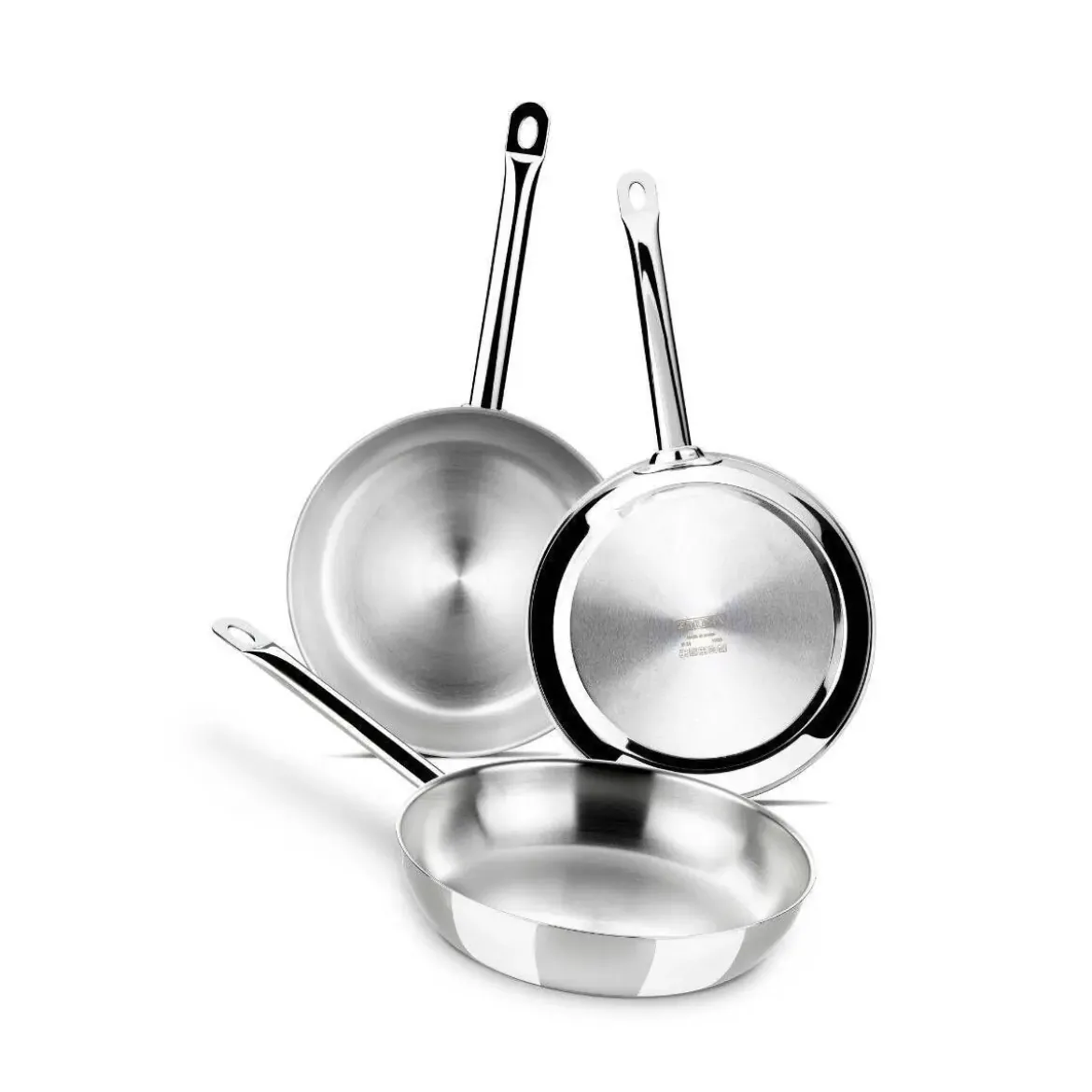 Sartén de 24 cm de Acero Inoxidable ChefM461224