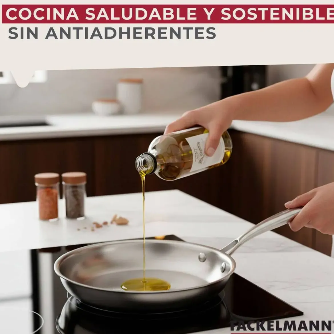 Sartén de Cocina Inox Profesional 24 cm VITA3 66270