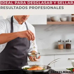 Sartén de Cocina Inox Profesional 20 cm VITA3 66269