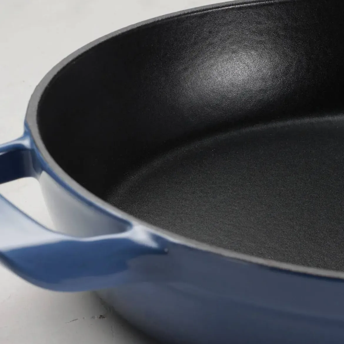 Sartén de Hierro Fundido Esmaltado Azul 30 cm 31700162