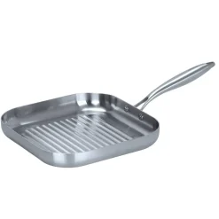 Sartén Grill 28 cm Acero Inoxidable Triply VITA3 66267