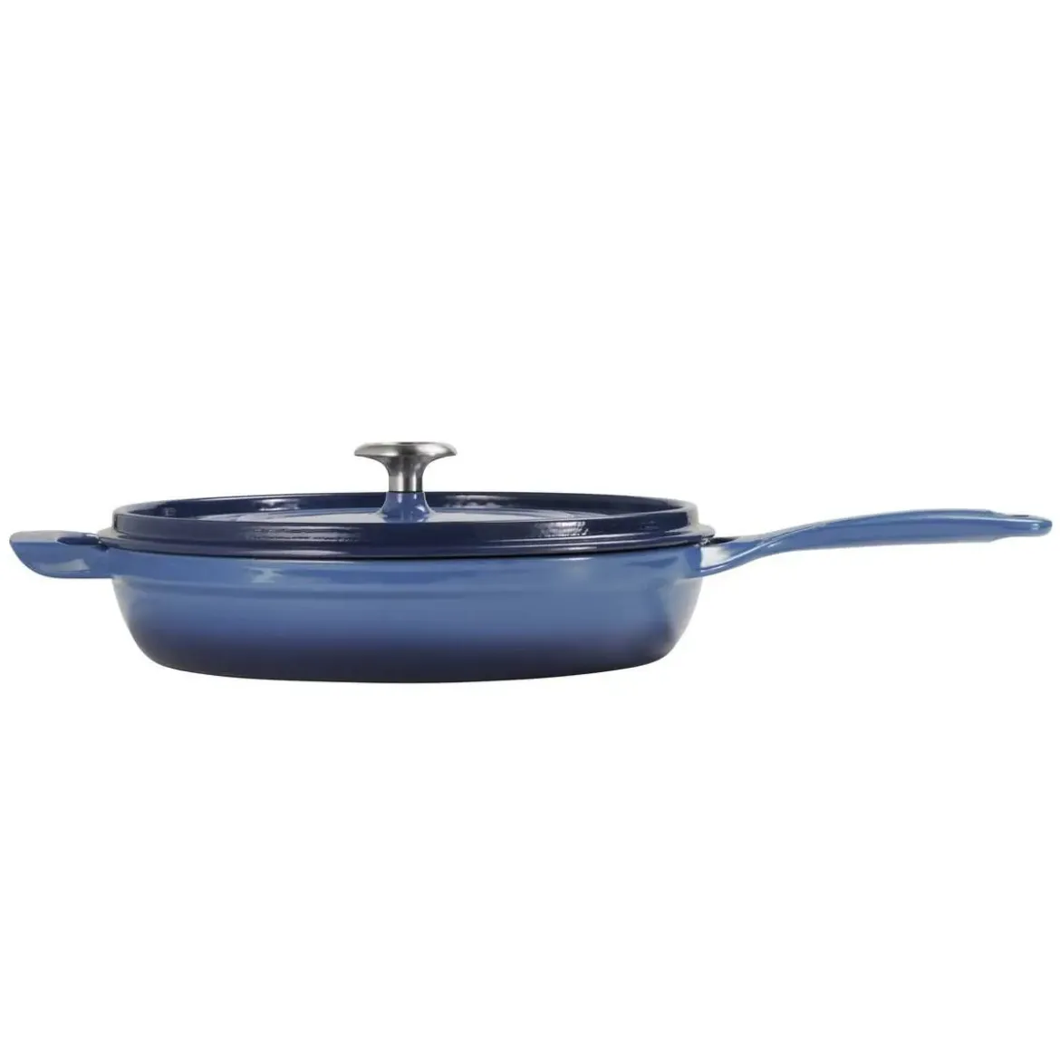 Sartén Hierro Fundido Esmaltado Azul 30 cm 3.8L 31700158
