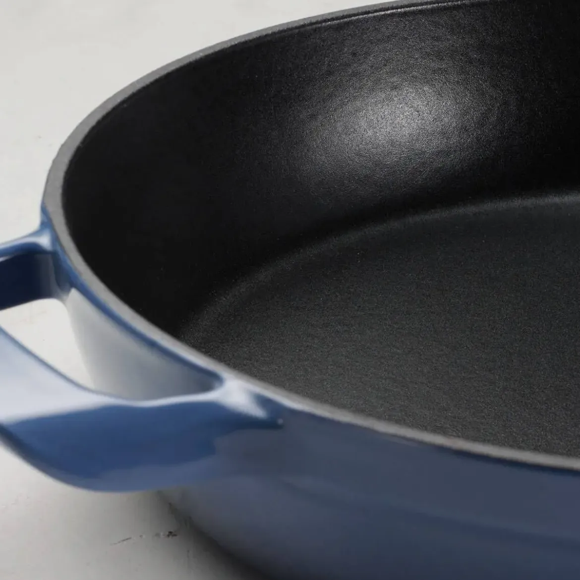 Sartén Hierro Fundido Esmaltado Azul 30 cm 3.8L 31700158