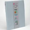 Sábana Bajera Ajustable Color Plata Cama de 150