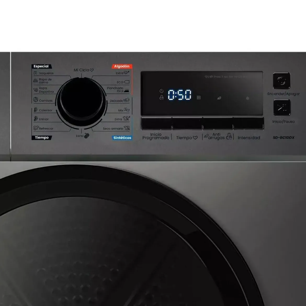 Secadora INFINITON 10kg Bomba Calor Clase E Inverter SDBC1DDX