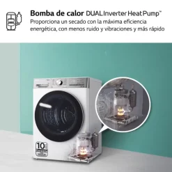 Secadora LG 10kg Bomba Calor A+++ RH10V9AV2WR