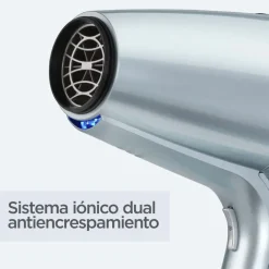 Secador Babyliss 2100W Gris Difusor Hydro Fusion D773DE