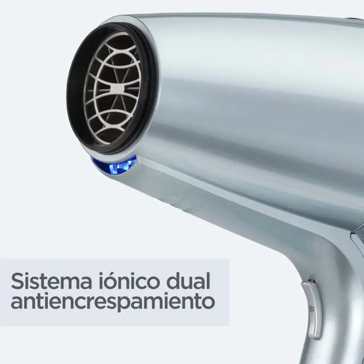 Secador Babyliss 2100W Gris Difusor Hydro Fusion D773DE