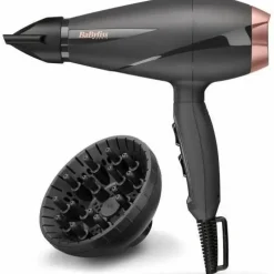 Secador Babyliss 2100W Iónico Difusor 6709DE