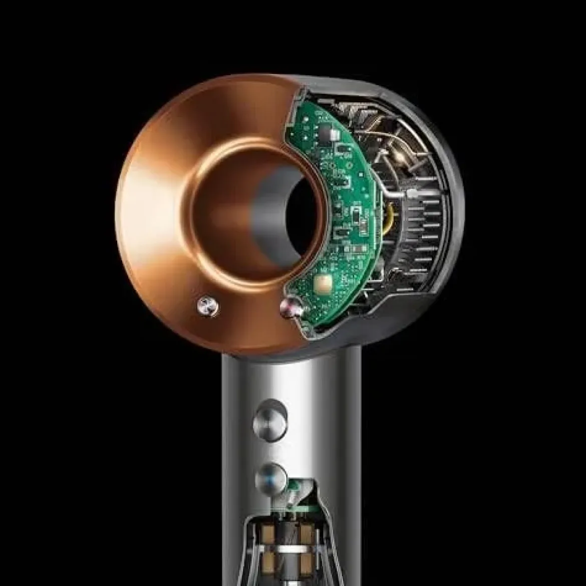Secador de Pelo con Accesorios Dyson SUPERSONIC Blue Prussi/Rame
