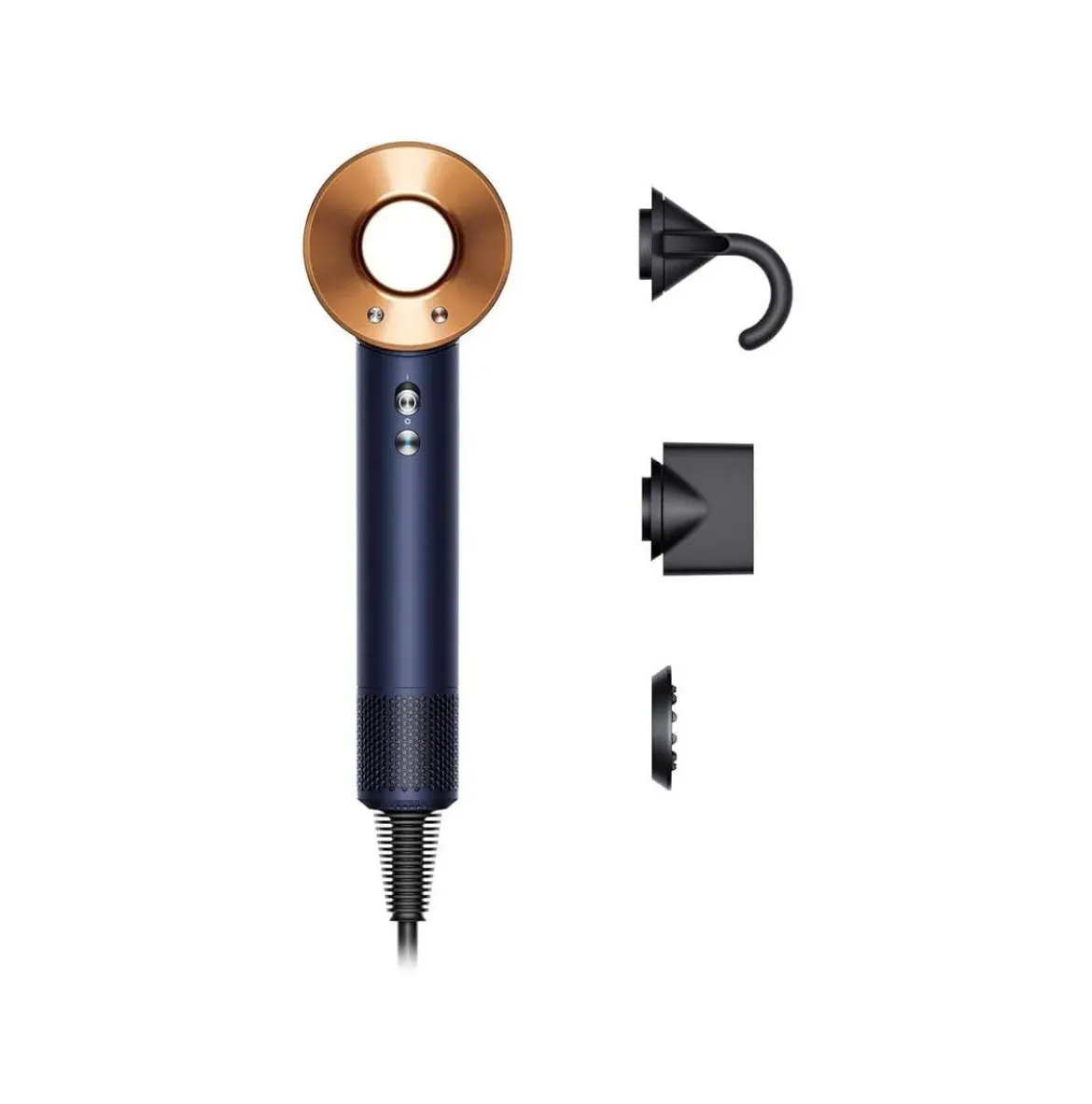Secador de Pelo con Accesorios Dyson SUPERSONIC Blue Prussi/Rame