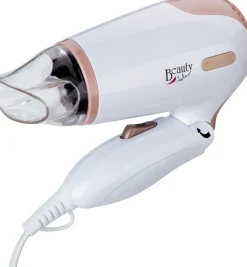 Secador de pelo JATA viaje 1200W plegable difusor blanco SC47B