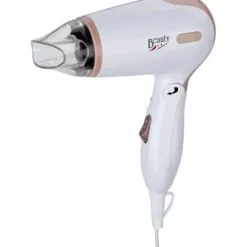 Secador de pelo JATA viaje 1200W plegable difusor blanco SC47B