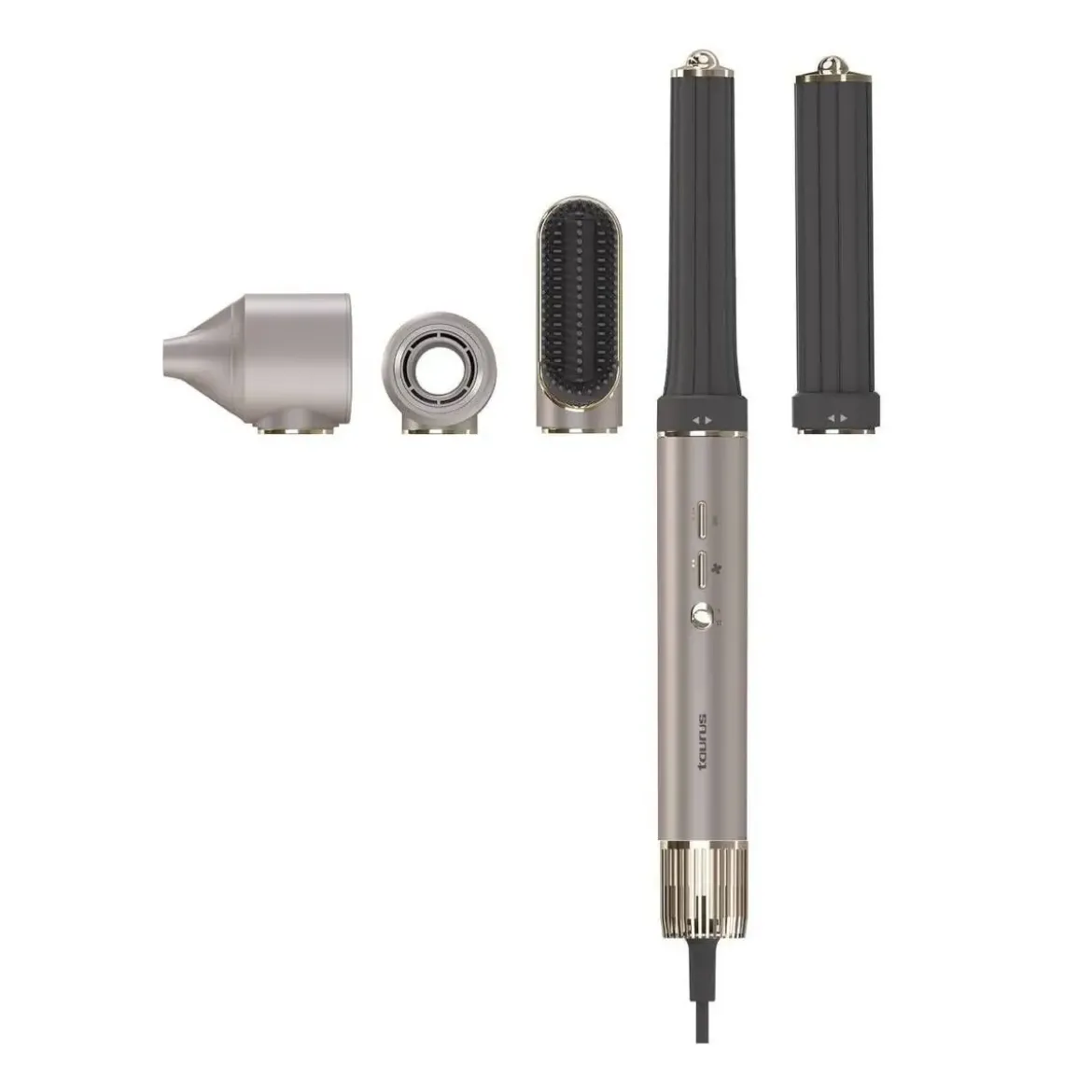 Secador Moldeador Profesional 7 en 1 con Iones TAURUS AIRWAVE DIGITAL PRO 900121000