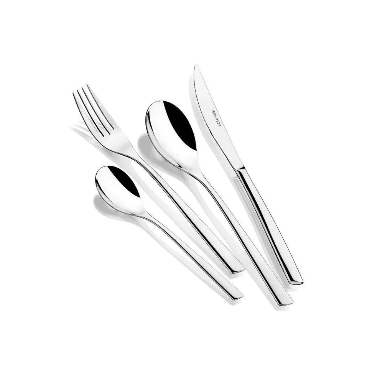 Set 24 cubiertos con Cuchillo Chuletero BARI