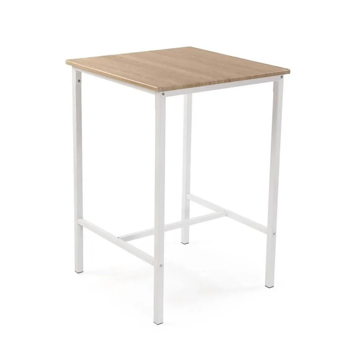 Set de Mesa con 2 Taburetes Madera y Metal 20880137