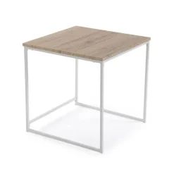 Set de 2 Mesas Nido con Patas de Metal Blancas 10330161