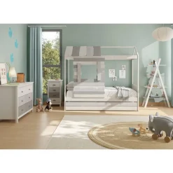 Sifonier de Dormitorio con 3 Cajones Multicolor ROMANTICA