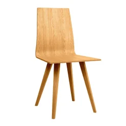 Silla de Cocina con Patas y Asiento de Madera LIVORNO