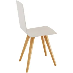 Silla de Cocina con Patas y Asiento de Madera LIVORNO
