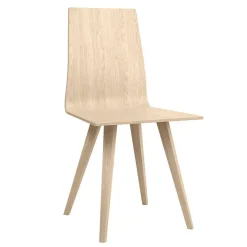 Silla de Cocina con Patas y Asiento de Madera LIVORNO