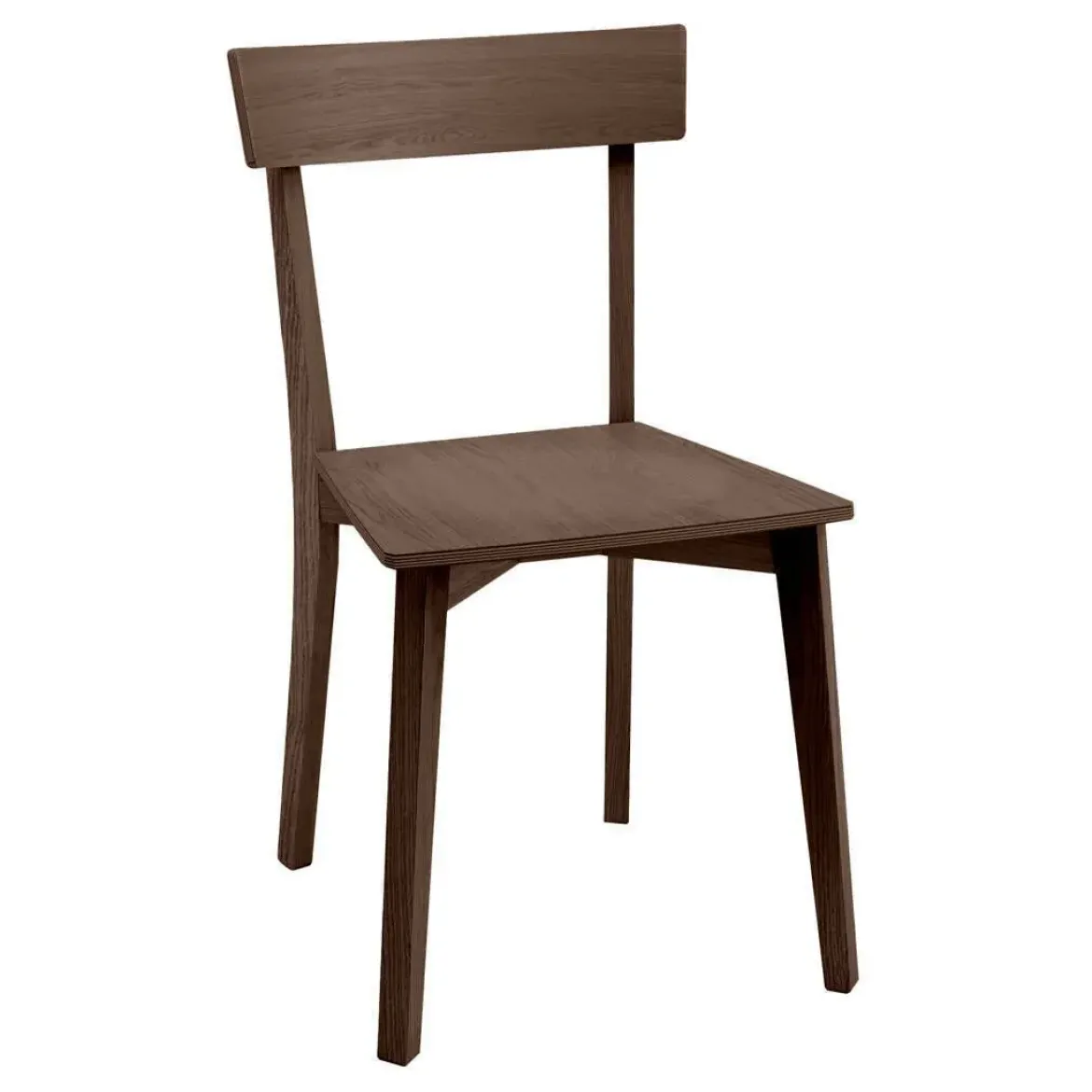 Silla de Cocina con Patas y Asiento de Madera AMALFI